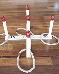 Medium 5 Peg Quoits $15